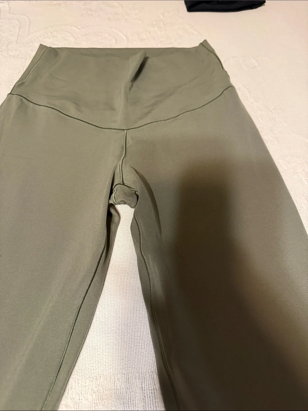 aerie Chill Pullover Hoodie in Olive - Picture 3 of 7